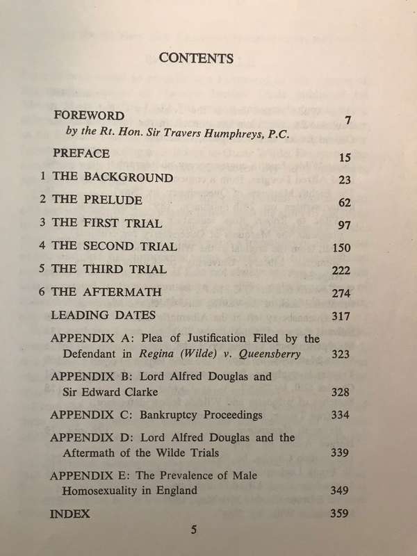 The Trials of Oscar Wilde - H Montgomery Hyde
