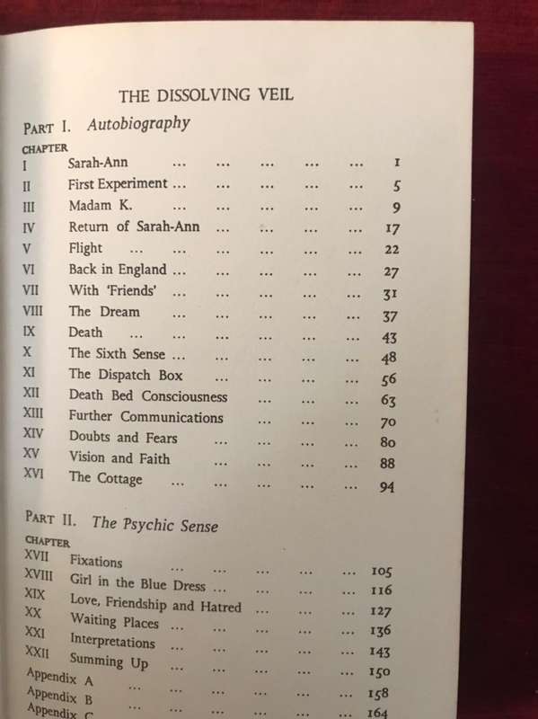 The Dissolving Veil - Helen Greaves (1975 Hardcover RARE)