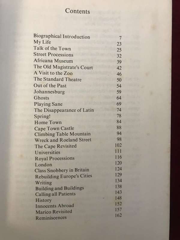 A Cask of Jerepigo - Herman Charles Bosman (1980 Hardcover)