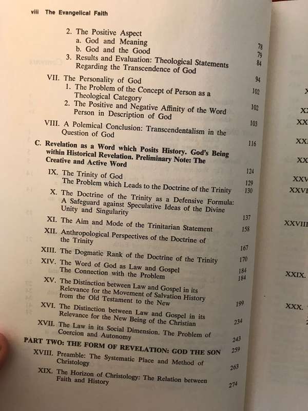 The Evangelical Faith, Volume II: The Doctrine of God and of Christ - Helmut Thielicke (1977 1st Ed)