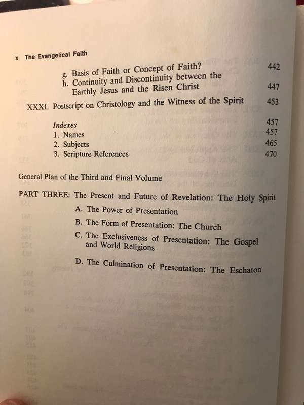 The Evangelical Faith, Volume II: The Doctrine of God and of Christ - Helmut Thielicke (1977 1st Ed)