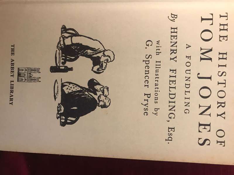 The History Of Tom Jones: A Foundling - Henry Fielding (1968 Hardcover)