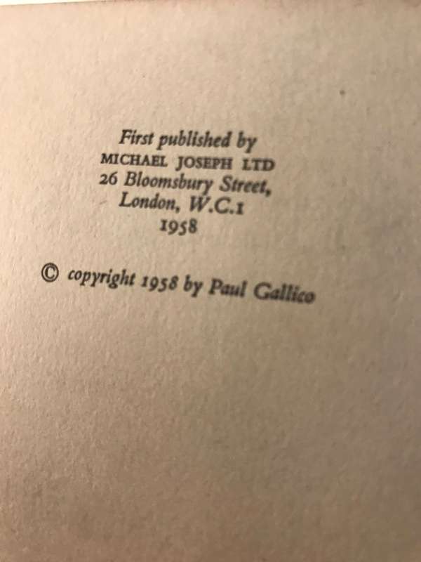 The Steadfast Man: A Life of St Patrick - Paul Gallico (1958 1st edition Hardcover)