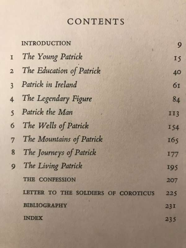 The Steadfast Man: A Life of St Patrick - Paul Gallico (1958 1st edition Hardcover)
