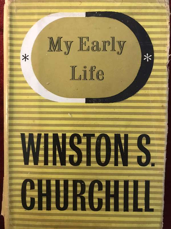 My Early Life: A Roving Commission - Winston S Churchill (1948 Hardcover Published by Odhams Press)