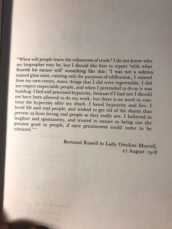 The Life of Bertrand Russell - Ronald W Clark (1975 1st Edition Hardcover)