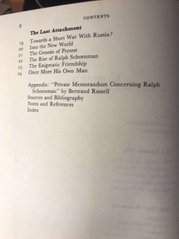 The Life of Bertrand Russell - Ronald W Clark (1975 1st Edition Hardcover)