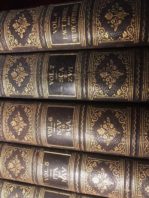 Cassell's Book of Knowledge in 8 Volumes - Published circa 1924