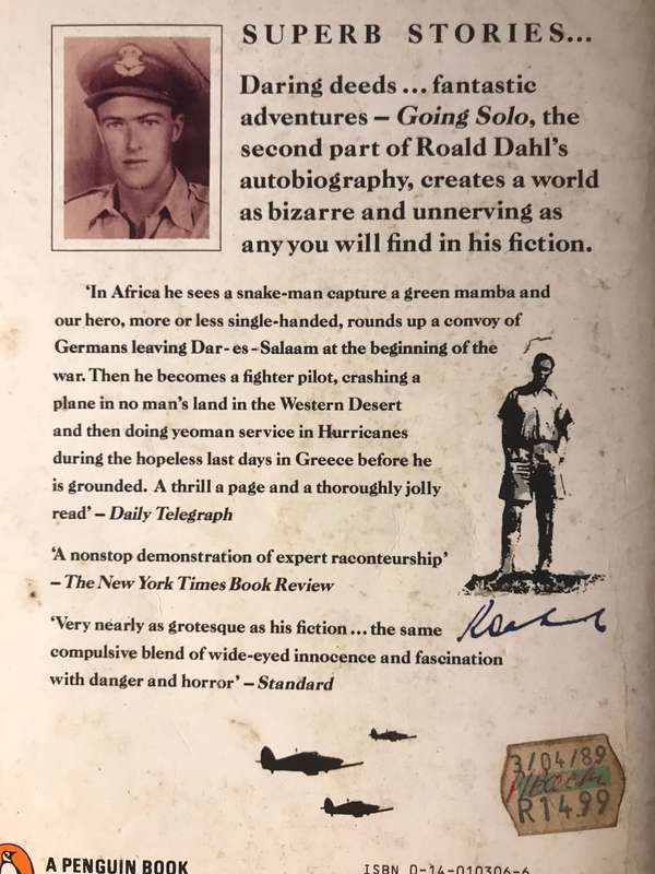 Going Solo - Roald Dahl