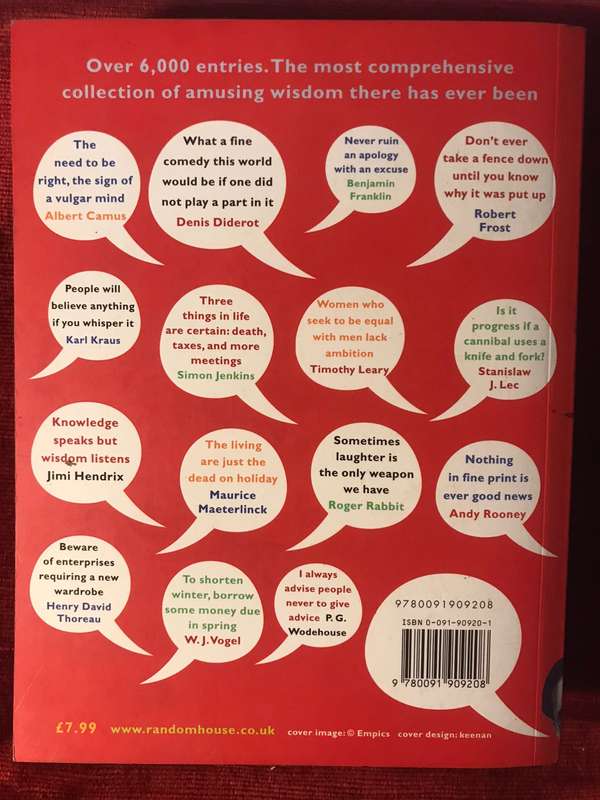 Words from the Wise: Over 6,000 of the Smartest Things Ever Said - Rosemarie Jarski