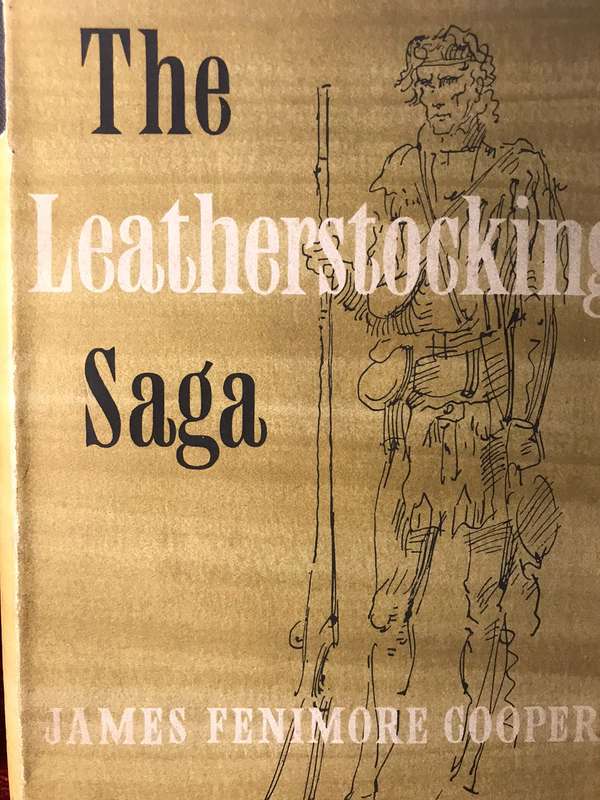 The Leatherstocking Saga - James Fenimore Cooper (1955 Hardcover)