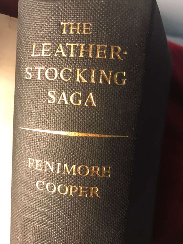 The Leatherstocking Saga - James Fenimore Cooper (1955 Hardcover)