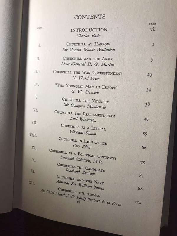 Churchill: By His Contemporaries - Edited By Charles Eade