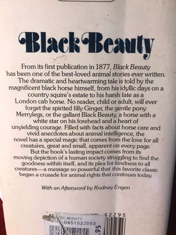 Black Beauty - Anna Sewell
