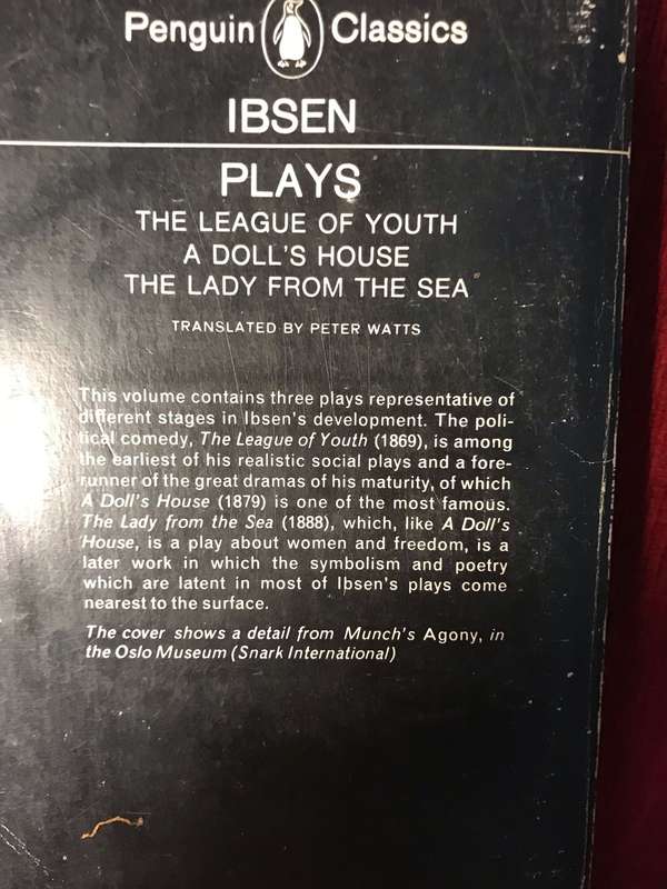 Ibsen - Plays (The League of Youth / A Doll's House / The Lady From the Sea)