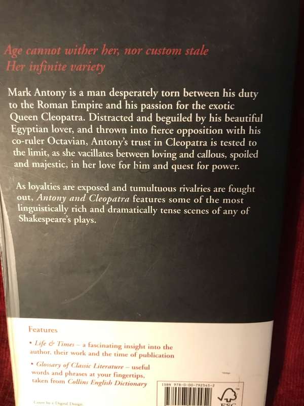 Antony and Cleopatra - William Shakespeare