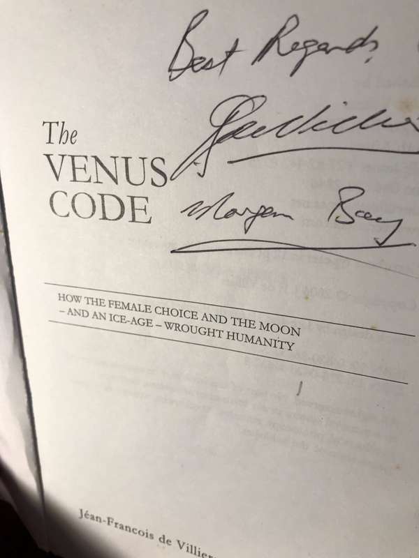 The Venus Code - Jean-Francois de Villers *SIGNED BY AUTHOR* AFRIKANA