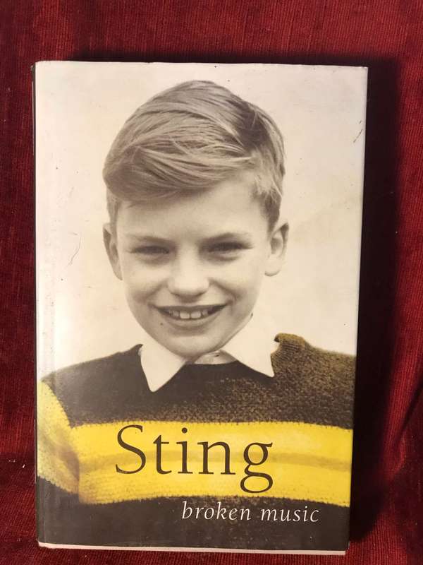 Broken Music - Sting (2003 1st Edition Hardcover)