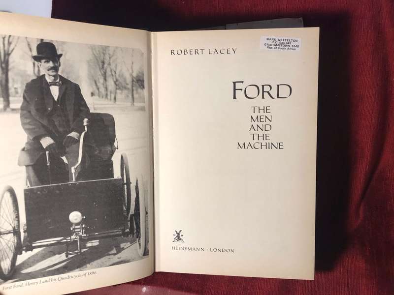 Ford: The Men and the Machine - Robert Lacey (1986 1st Edition Hardcover)