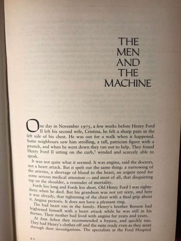 Ford: The Men and the Machine - Robert Lacey (1986 1st Edition Hardcover)