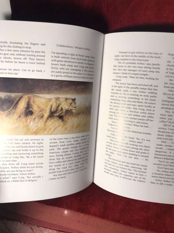 The Trouble With Africa: Stories from a Safari Camp - Vic Guhrs (2004 1st Edition Hardcover)