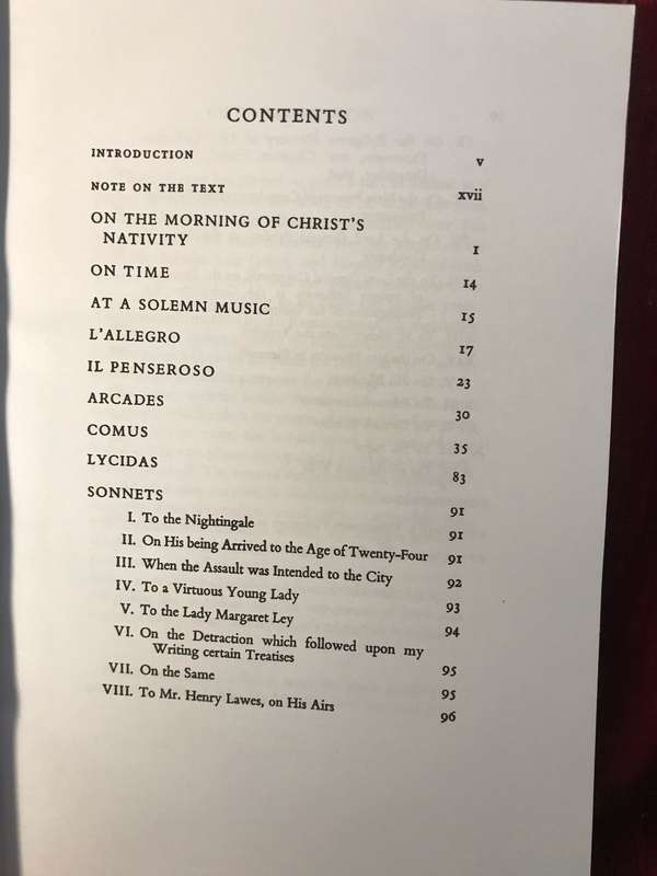 Comus and Other Poems - Milton