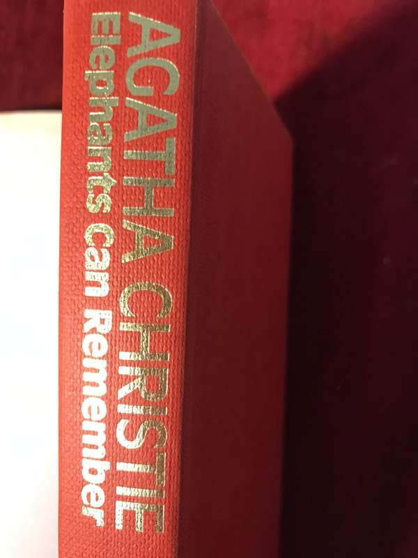 Elephants Can Remember - Agatha Christie (1972 1st Edition Hardcover)