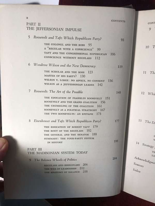 The Deadlock of Democracy: Four-Party Politics in America - James MacGregor Burns