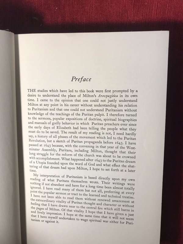 The Rise of Puritanism - William Haller