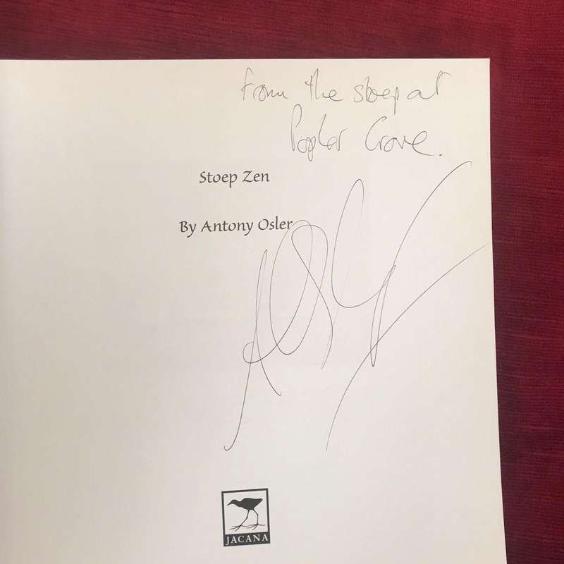 Stoep Zen - Antony Osler (Signed copy)