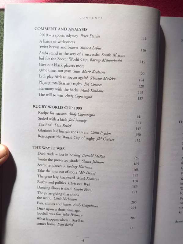 Touchlines and Deadlines: A Compendium of South African Sports Writing - Tom Eaton and Luke Alfred