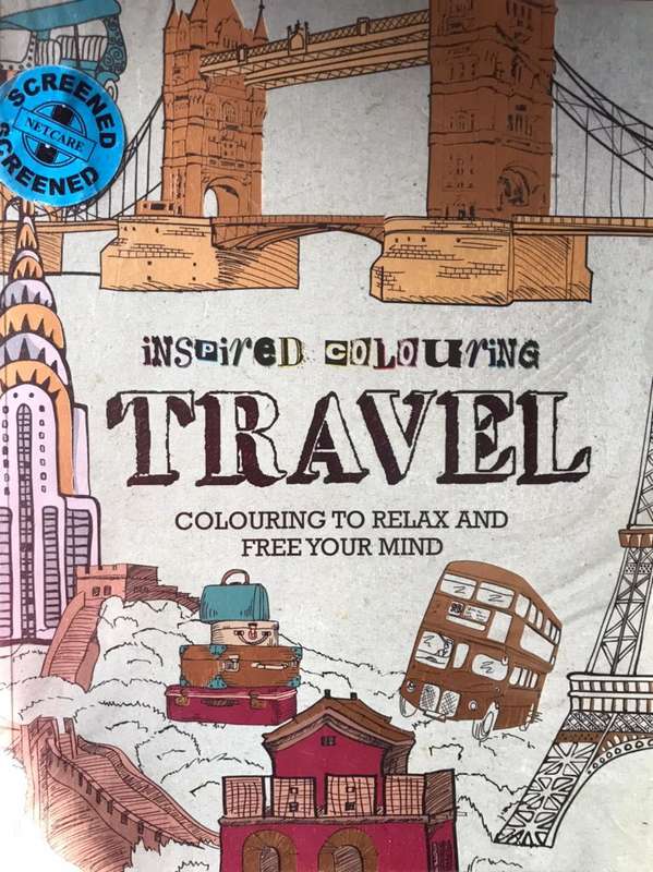 Travel Inspired Coloring: Colouring to Relax and Free Your Mind