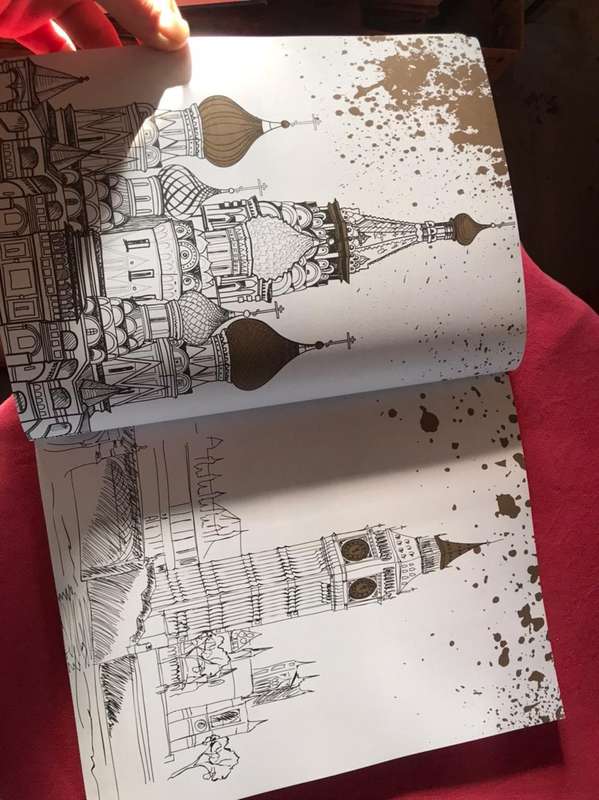 Travel Inspired Coloring: Colouring to Relax and Free Your Mind