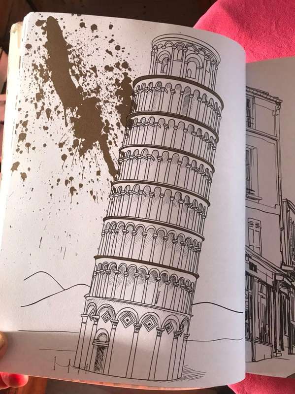 Travel Inspired Coloring: Colouring to Relax and Free Your Mind