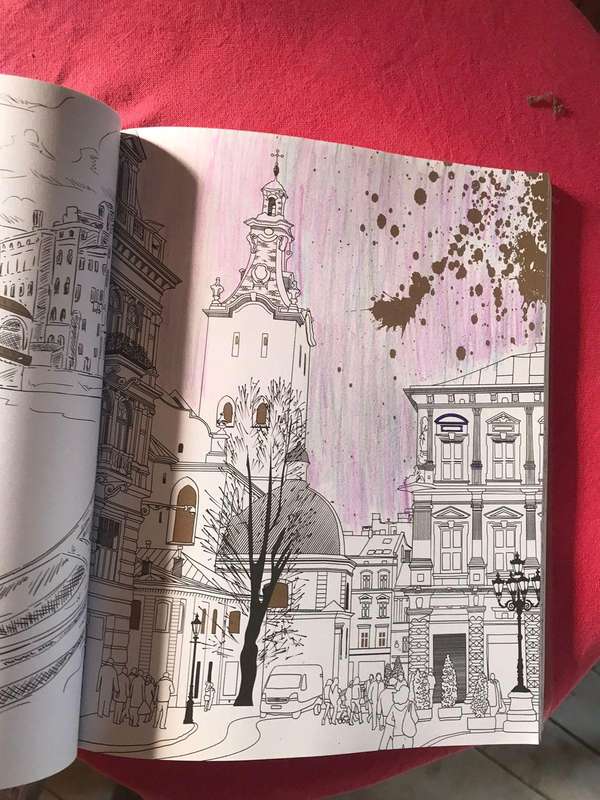 Travel Inspired Coloring: Colouring to Relax and Free Your Mind