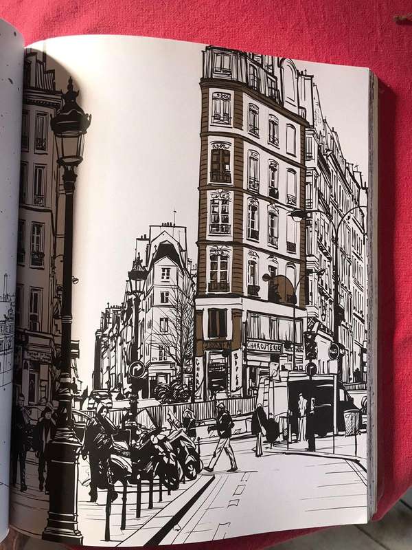 Travel Inspired Coloring: Colouring to Relax and Free Your Mind