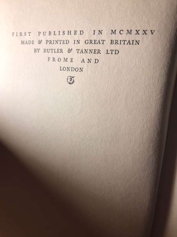 The Little Karoo - Pauline Smith (1925 1st Edition Haedcover)