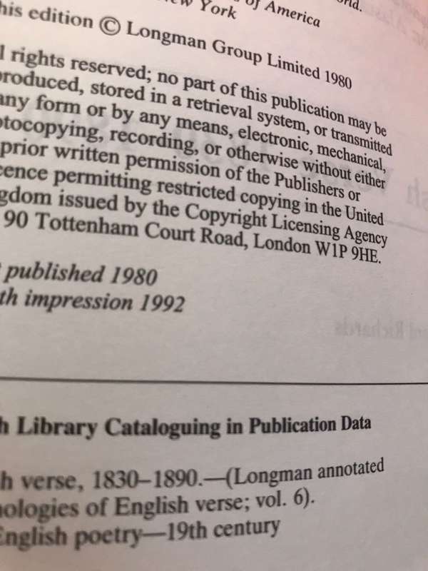 English Verse 1830 - 1890 (Longman Annotated Anthologies of English Verse) - Bernard Richards (Ed)