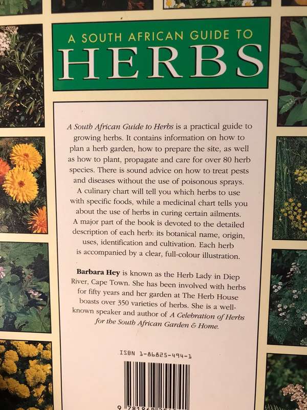 A South African Guide to Herbs - Barbara Hey