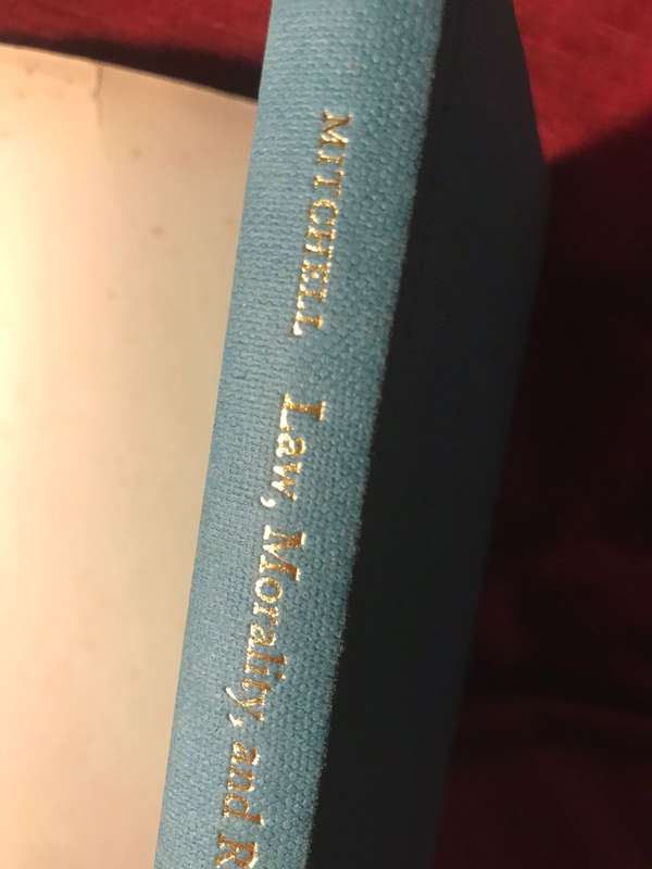 Law, Morality, and Religion in a Secular Society - Basil Mitchell (1967 1st Edition Hardcover)