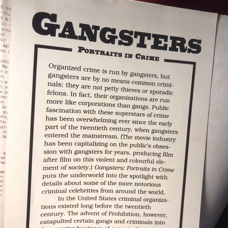 Gangsters: Portraits in Crime - Joshua B Feder