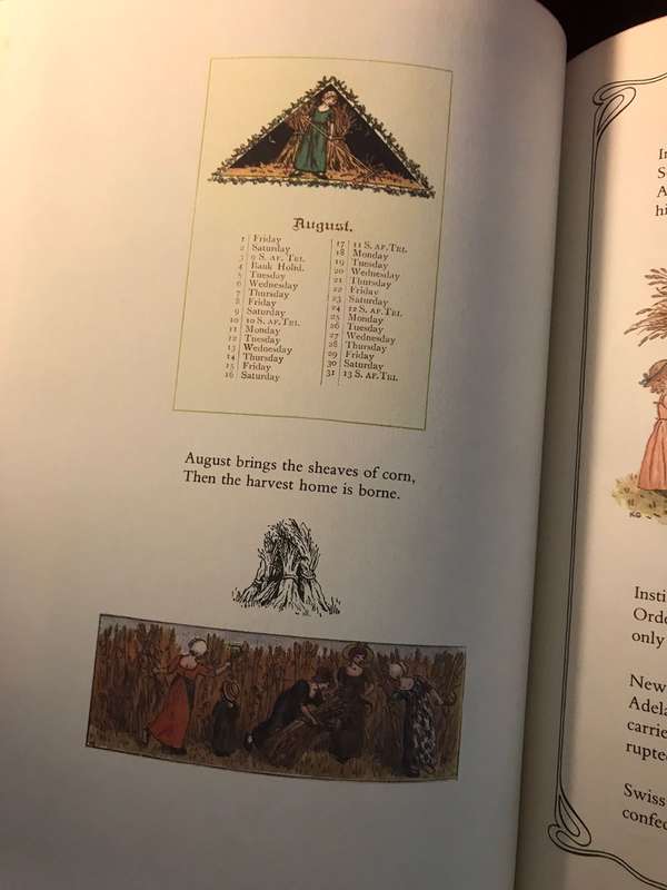 The Illuminated Book of Days - Kay & Marshall Lee (Ed) / Kate Greenaway & Eugene Grasset (Artwork)