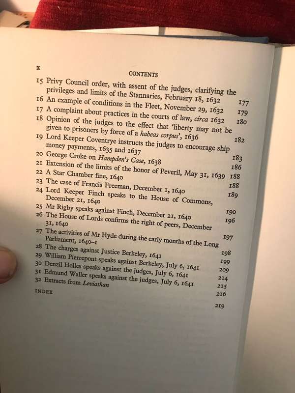Politics and the Bench: Judges and the Origins of the English Civil War - WJ Jones (1971 1st Ed)