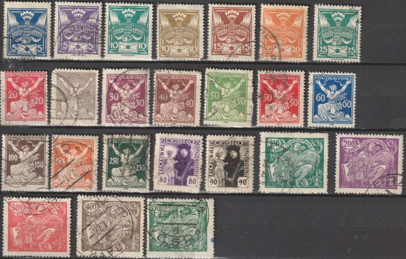 1920 Czechoslovakia series selection