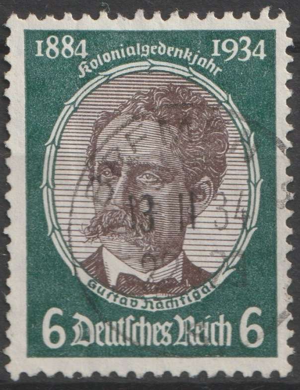 1934 Germany, Colonialist, 6Pf used BREMEN 13.11.1934