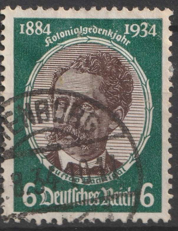 1934 Germany, Colonialist, 6Pf used 1934