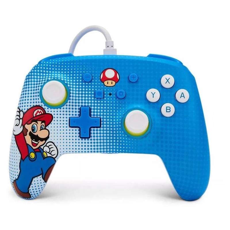 PowerA Enhanced Wired Nintendo Switch Controller  Mario Pop Art