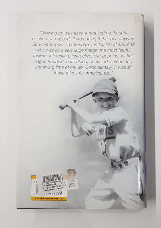 Thunderbolt Kid  Bill Bryson. The life and times of the Thunderbolt Kid.