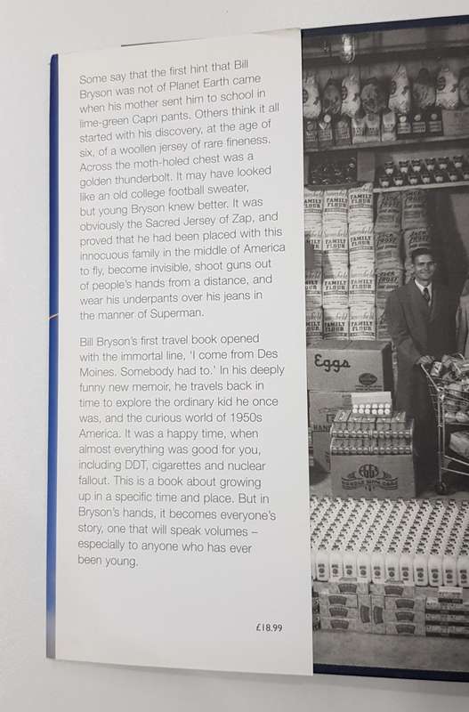 Thunderbolt Kid  Bill Bryson. The life and times of the Thunderbolt Kid.