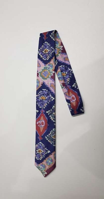 Mens Neckties: Description: Slimline necktie made by Petró.